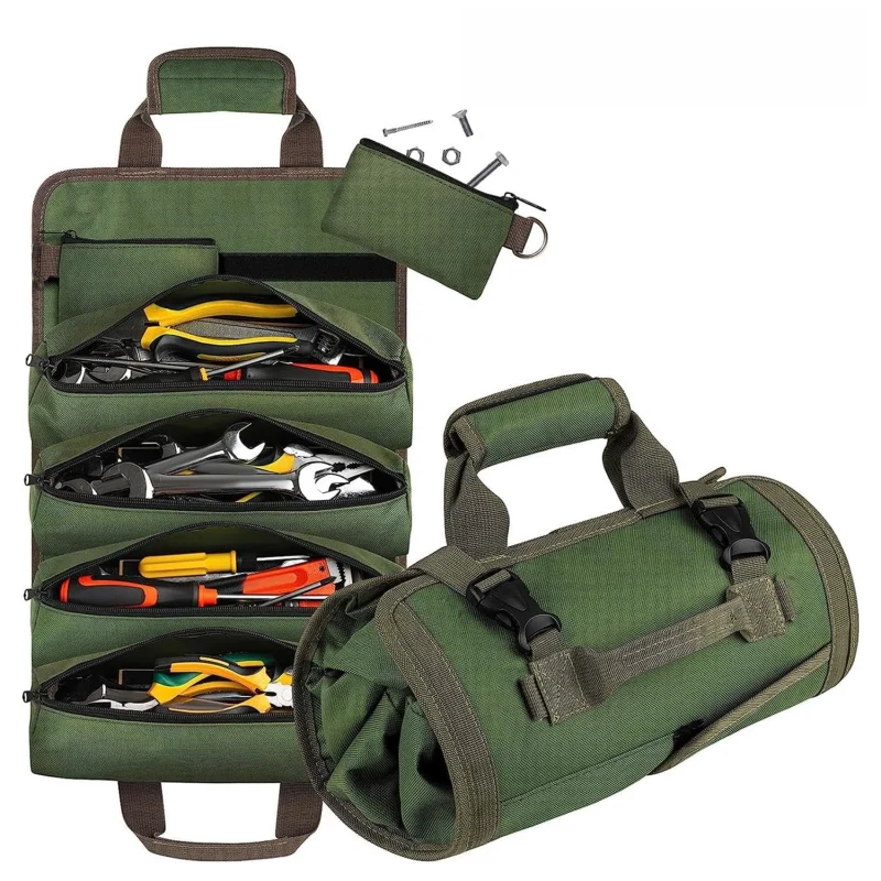 Çok Bölmeli Katlanabilir Çıkarılabilir Gözlü Organizer Takım ve Hırdavat Çantası - UR5114