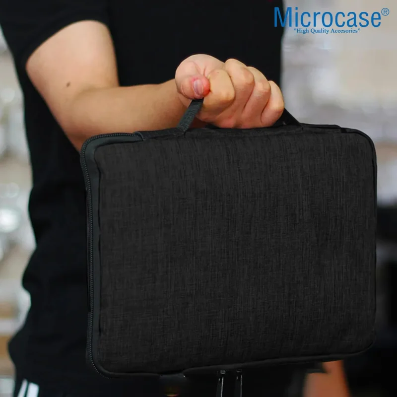 Microcase Çok Gözlü Kullanışlı Elde Taşıma Askılı Organizer Çanta - AL5101