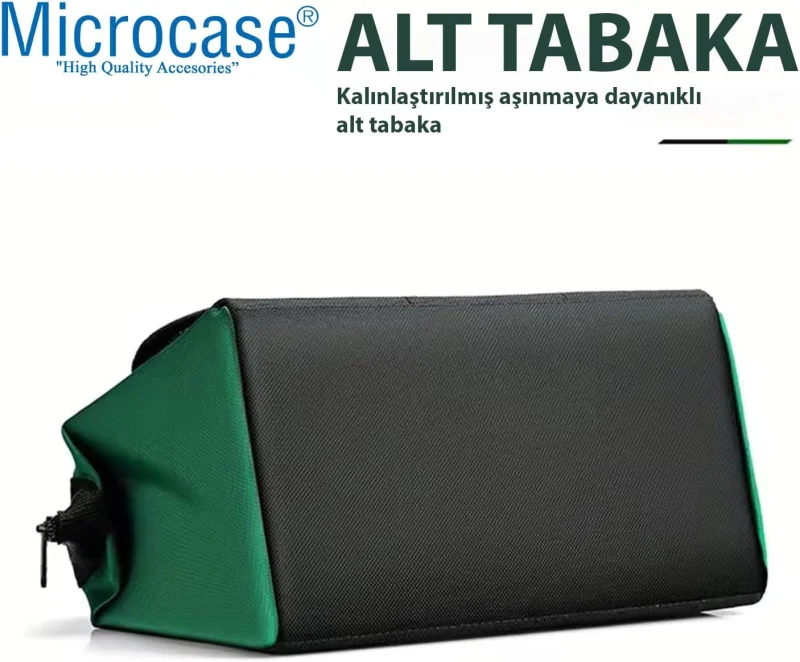 Microcase Çok Bölmeli Su Geçirmez El Tutacaklı Takım ve Hırdavat Çantası - AL5113