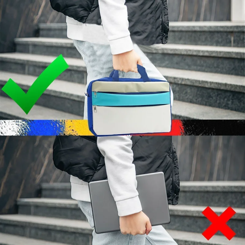 Tablet Macbook Laptop Çantası 2 Bölmeli 9-14 inch ile uyumlu UR4821