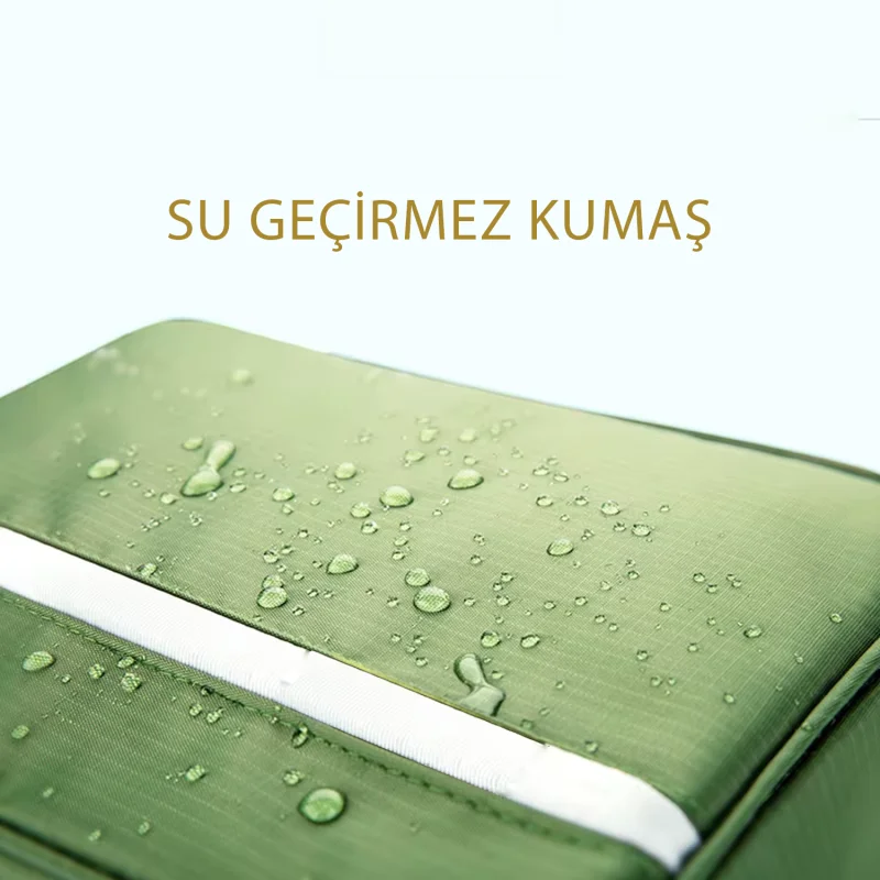 Makyaj, Seyahat ve Günlük Kullanım için Pratik Asılabilir Katlanır Organizer Çanta - UR5112