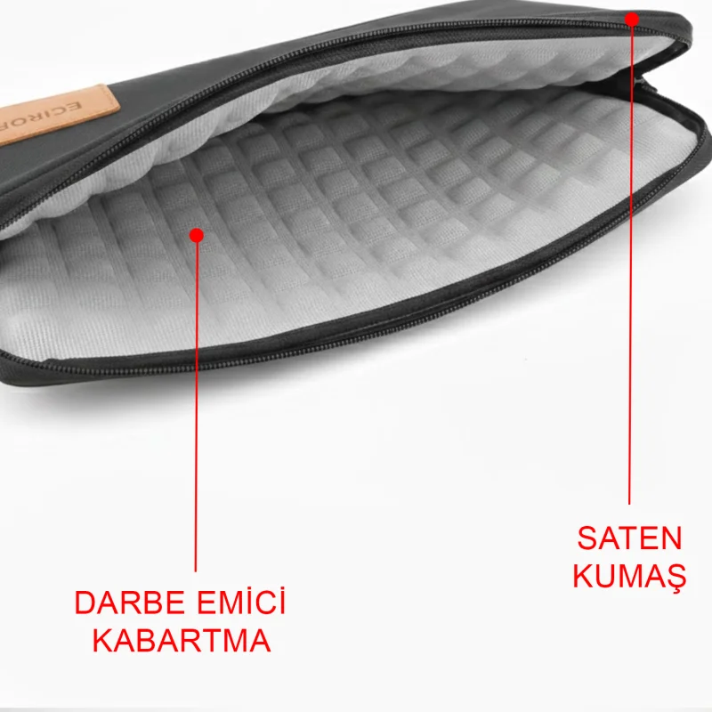 14 İnch Notebook / Macbooklar için Sleeve Darbe Önleyici Çanta UR5422