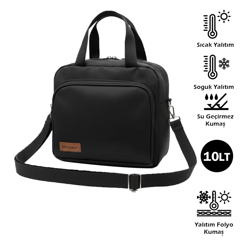 Termal Günlük Kamp Piknik İçin Yemek İçecek Taşıma Çantası 10 LT UR5430