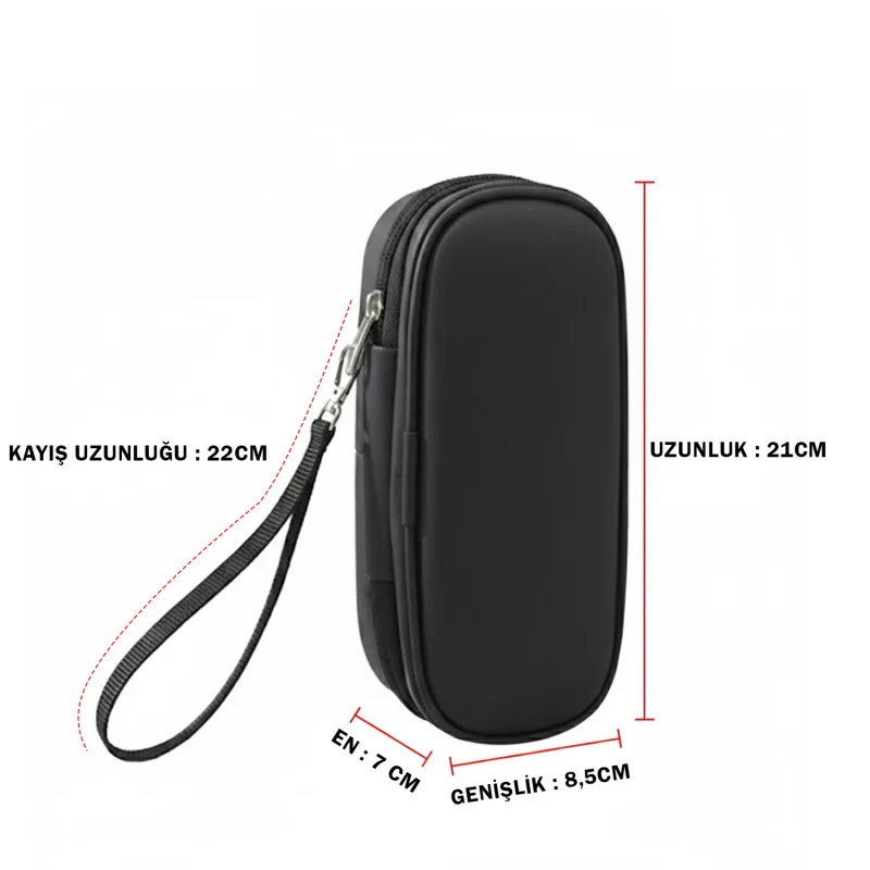 Askılıklı Seyahat Saklama Çantası Koruma Kabı Kutusu UR5434