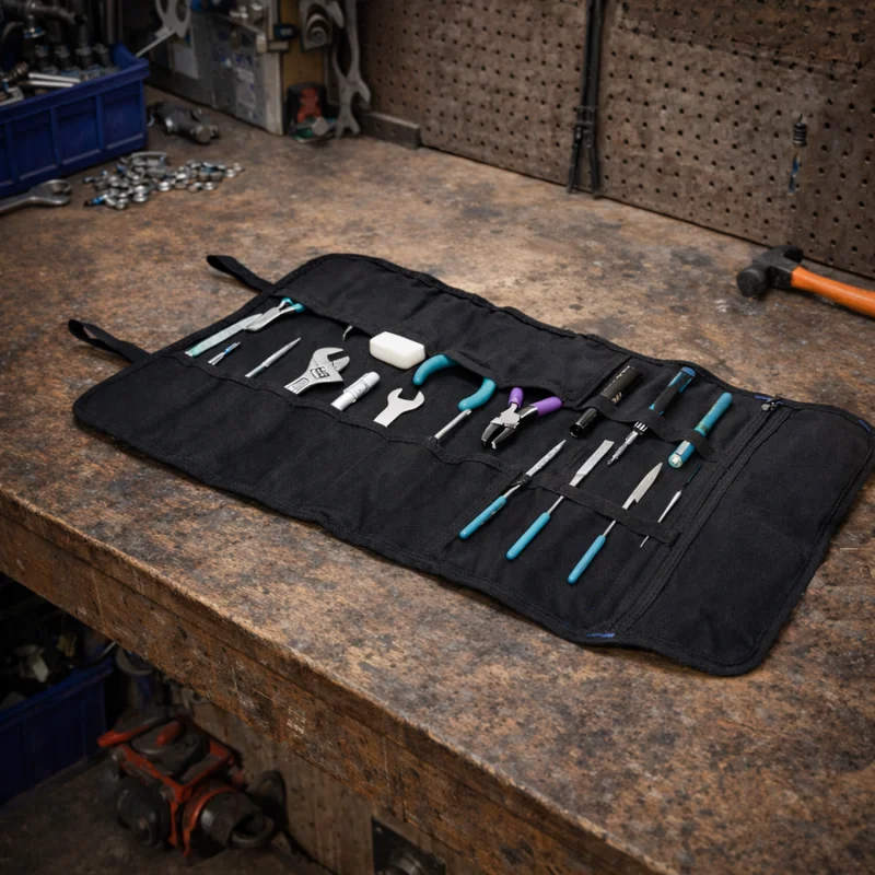 Motosiklet Bisiklet Elektrikli Araçlar ve Genel Kullanım için Katlanabilir Portatif Alet Çantası UR5514