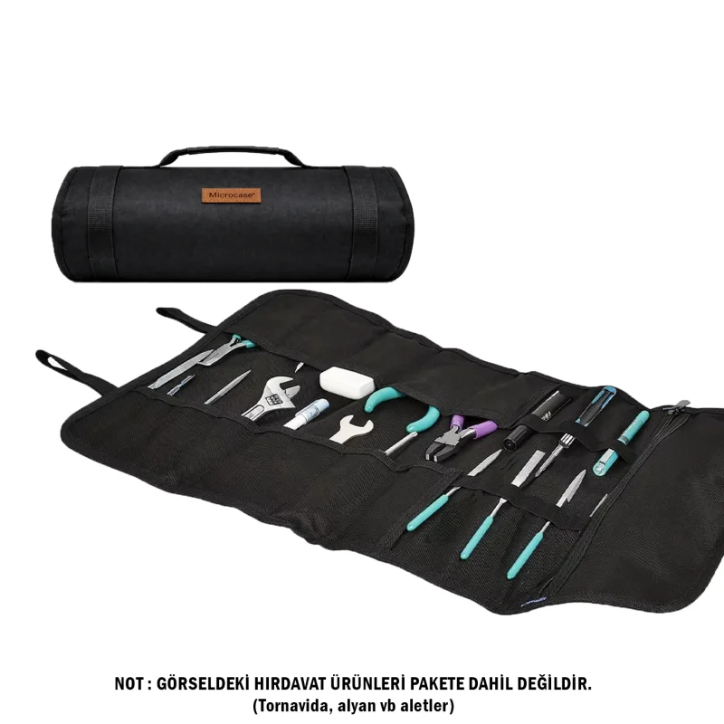 Motosiklet Bisiklet Elektrikli Araçlar ve Genel Kullanım için Katlanabilir Portatif Alet Çantası UR5514