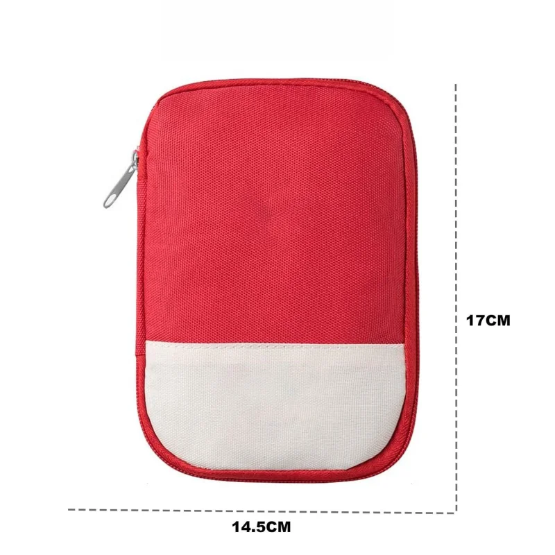 Taşınabilir Mini İlaç ve Sağlık Çantası İlk Yardım Seti İlaç Saklama Çantası UR4230