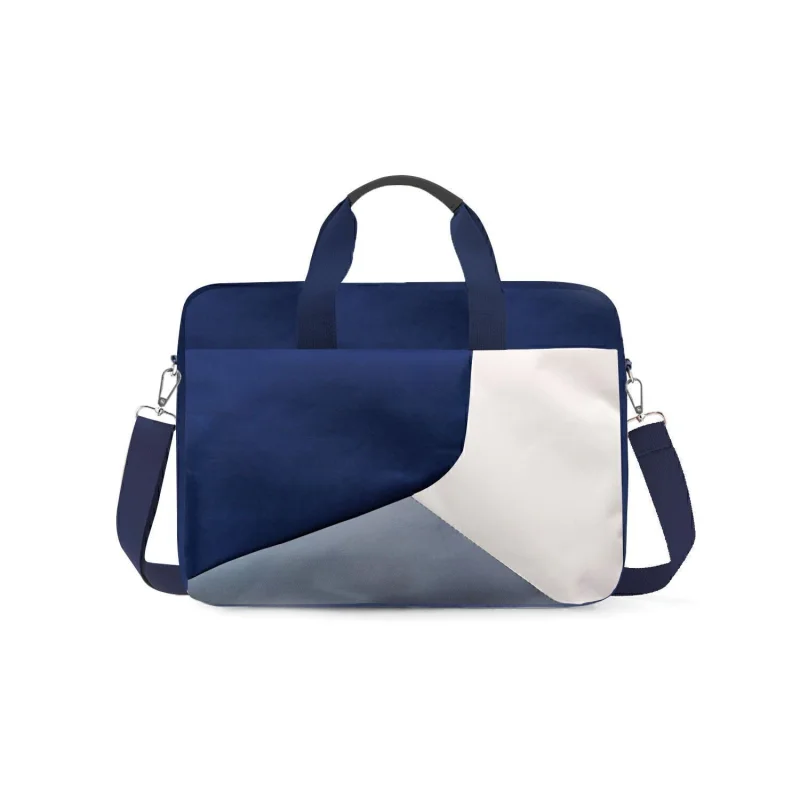 Tablet Macbook Laptop Çantası 2 Bölmeli 9-14 inch UR4227 Krem Pembe Mavi