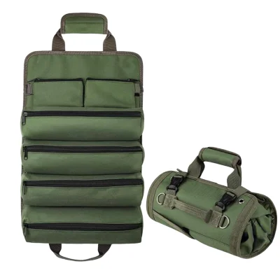 Çok Bölmeli Katlanabilir Çıkarılabilir Gözlü Organizer Takım ve Hırdavat Çantası - UR5114