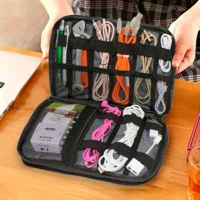 Microcase Çok Gözlü Kullanışlı Elde Taşıma Askılı Organizer Çanta - AL5101